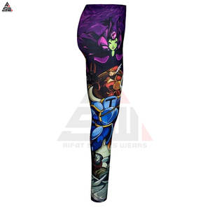 Oem Service Best Quality Winter Casual Thin <b>Mesh</b> Women <b>Leggings</b> Breathable Knee-Length - Product Image 6