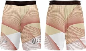 Ensemble de maillots de basket-ball pour hommes gris avec logo personnalisé marron couleur réversible pratique à paillettes par sublimation complète - Product Image 5