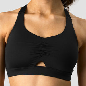 Venta al por mayor de ropa deportiva de entrenamiento de levantamiento de glúteos personalizada sujetador y pantalones cortos conjunto gimnasio Fitness verano Yoga Biker mujeres pantalones cortos conjuntos - Product Image 3