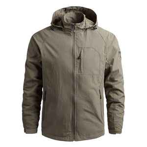 Chaquetas Bomber Ligeras de Invierno para Hombre, Resistentes al Agua, Cortavientos Casuales de Otoño, Acolchadas, con Cremallera Completa, Chaqueta Bomber de Trabajo a Prueba de Viento - Product Image 2