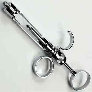 Seringue d'aspiration dentaire manuelle en acier inoxydable Instrument chirurgical dentaire de haute qualité - Product Image 5