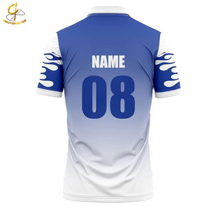 Cómodo equipo impreso desgaste Cricket Jersey para parches personalizados Cricket Jersey para hombres hecho de Sialkot - Product Image 6