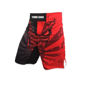 Pantalones cortos deportivos MMA hechos a medida al por mayor impresos por sublimación para entrenamiento deportivo y entrenamiento de lucha para adultos - Product Image 6