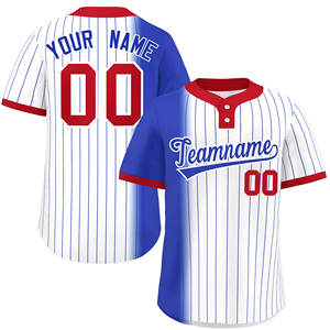 Uniformes de Béisbol Personalizados al por Mayor para Hombre y Mujer, Bordado Personalizado con Logotipo, Nombre y Número, para los 30 Equipos, Transpirables y que Absorben la Humedad - Product Image 1
