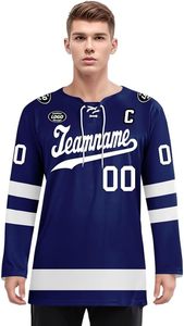 Camiseta de Hockey sobre Hielo Personalizada |   Uniforme de Hockey Sublimado para Equipo |   Ropa Deportiva al por Mayor OEM - Product Image 5