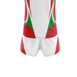 Camiseta de atletismo sin mangas de alta calidad con pantalones cortos, conjunto de uniforme deportivo impreso con nombre de equipo personalizado - Product Image 5