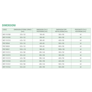 Boquilla de Salida de Aluminio Pintada de Blanco para Sistemas de Aire Acondicionado Tecnosystemi Group, Rejillas y Difusores - Product Image 6