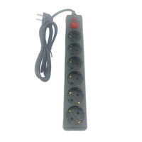 Wellsdiy Euro Type 6 prises 16A 250V avec interrupteur et protection contre les surtensions