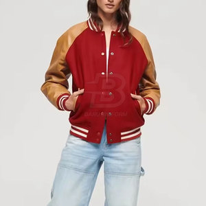 Dernier modèle de veste Letterman Veste Letterman couleur personnalisée à manches longues bon marché fabriquée au Pakistan - Product Image 6