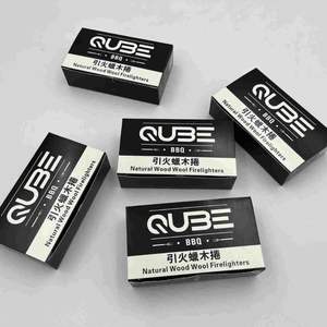 Allume-feux en bois de pin Charbon enduit de paraffine et bois pour un allumage facile - Product Image 6