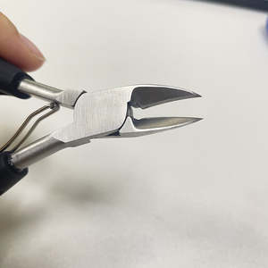 Pince à ongles à lame incurvée à grande ouverture machines-outils d'affûtage pour ongles épais coupe-cuticules pour ongles d'orteil du fournisseur d'ongles - Product Image 5
