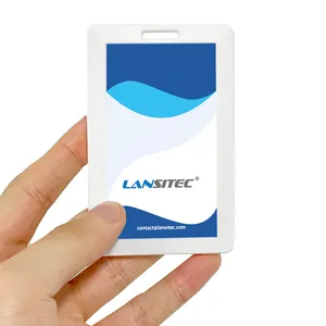 Lansitec industrial indoor low cost tracking iot ble Lora device badge tracker