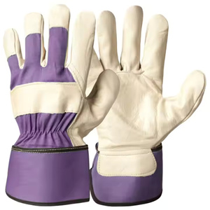 Guantes de Trabajo de Invierno de Alta Calidad, Cuero Vacuno, Anticorte, Antideslizantes, Anti-impactos, Resistentes al Calor, Guantes de Seguridad - Product Image 6