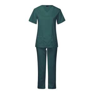 Uniformes médicos de calidad superior para mujer, conjuntos de uniformes de enfermera Scrub unisex para Hospital, venta al por mayor, ODM personalizado - Product Image 6