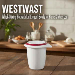 ตะกร้อมือตี/หม้อผสมพร้อมฝาปิด WESTMARK ชามดีไซน์สวยสำหรับใช้ในครัวเรือน - Product Image 3