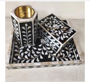 Excellent Quality Long Lasting <b>Incense</b> Burner Bone Inlay Bakhoor Burner Home and Spa at Best Prices From India - Product Image 6