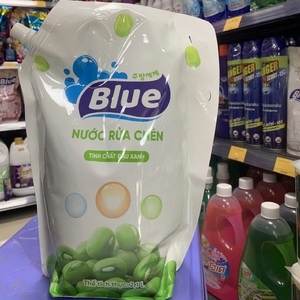 Custom Dish Washing Cleaning Liquid Natural Fragrance <b>Detergent</b> Bag - Product Image 3
