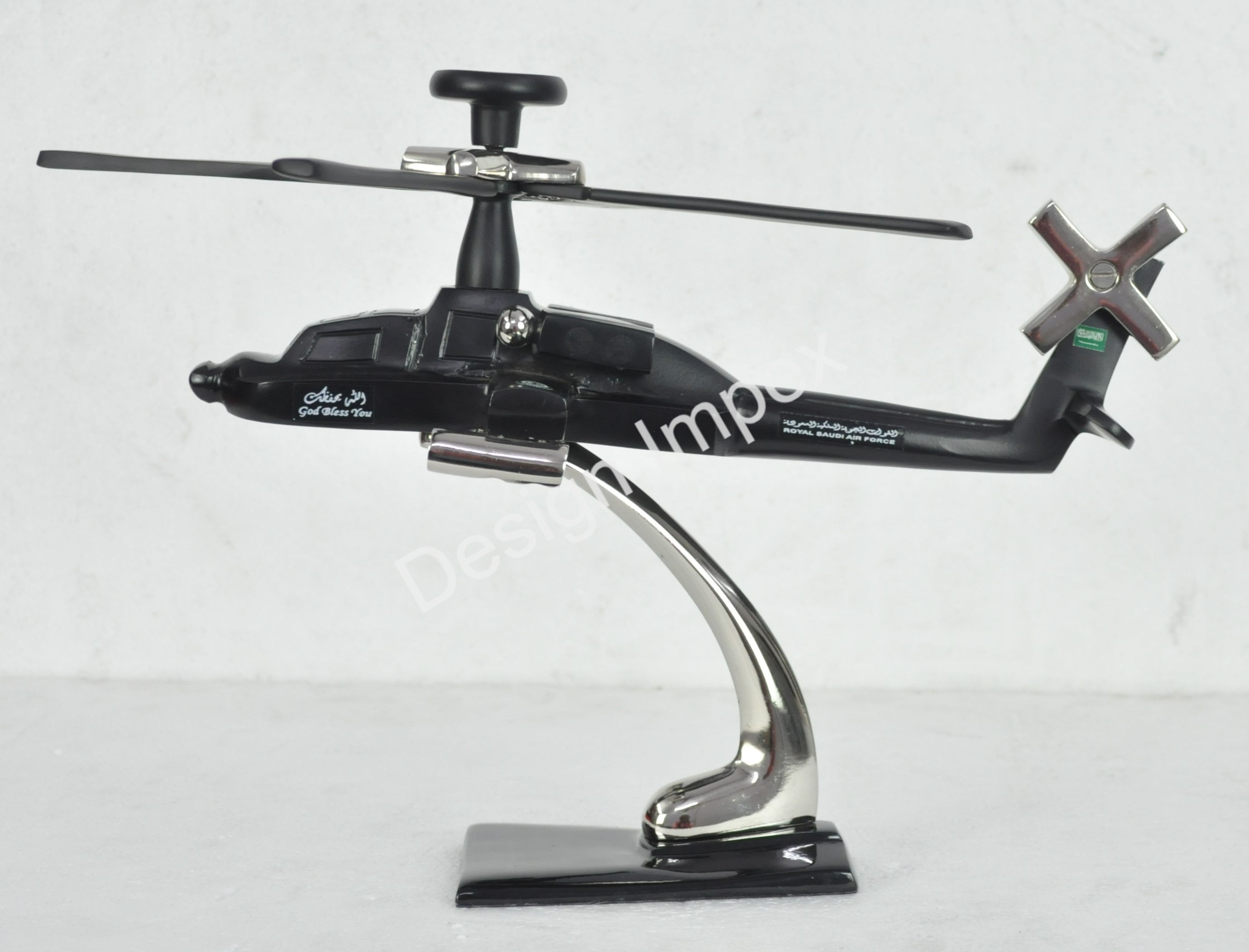 Recubierto de polvo negro