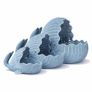 Cestas de mimbre ecológicas al por mayor para niños y adolescentes, organizador de almacenamiento. - Product Image 6