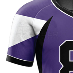 ชุดกีฬาสีพื้นสำหรับผู้ชาย ชุดยูนิฟอร์มฟุตบอลธงชาติ โพลีเอสเตอร์ 100% ระบายอากาศได้ดี ไซส์ใหญ่ แห้งเร็ว รับสกรีนโลโก้ คุณภาพสูง - Product Image 5