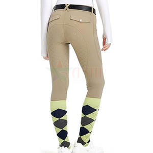 Leggings d'équitation d'hiver pour femmes, chauds, extensibles, mélange de spandex/polyester, doux, imperméables, coupe-vent, leggings de haute qualité - Product Image 6