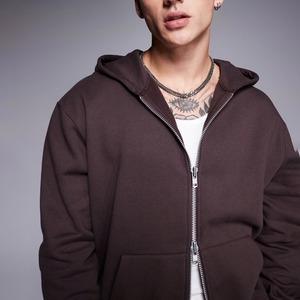 Sudadera con Capucha Extra Grande para Hombre, Personalizada, de Gran Peso, Transpirable, de Manga Larga, Lisa y Teñida - Product Image 1