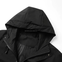 Coupe-vent d'hiver pour enfants, super qualité, en Cordura imperméable, softshell, coupe ajustée, couleur unie personnalisable