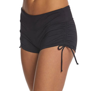 Shorts de bain pour femmes, coupe classique, durables, respirants, confortables, taille élastique, séchage rapide, polyester/coton écologique - Product Image 6