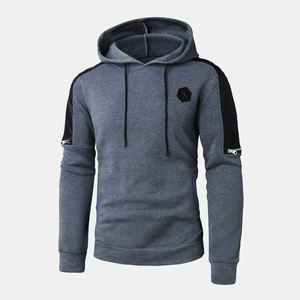 Vente en Gros Personnalisé de Haute Qualité Délavé Unisexe Full Zip Hoodies Casual Hoodies pour Hommes Personnalisé Plus Size avec Col à Capuche - Product Image 1