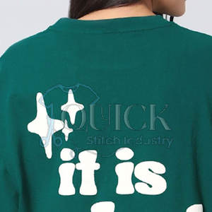 Camisetas de Algodón con Cuello Redondo para Mujer, Diseño Nuevo 2025, Verano, Ecológicas, Transpirables, de Secado Rápido, Hechas en Pakistán - Product Image 6