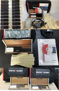 Máquina de Teste de Curva de Temperatura SMT Bestemp DX100, Testador de Perfil de Temperatura de <span class=keywords><strong>PCB</strong></span>, Aquisição de Dados com Termopar de 10 Canais - Product Image 4