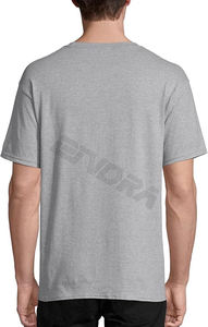 T-shirt athlétique à col arrondi à la mode pour hommes Style rencontre Performance - Product Image 3