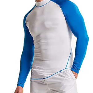 MMA Rash Guard pour hommes Sublimation Compression Shirt Conçu pour le Jiu Jitsu brésilien Fitness Wear Personnalisable - Product Image 6