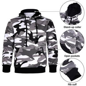 Chándal de algodón personalizado para hombre, chándal de marca blanca - Product Image 4