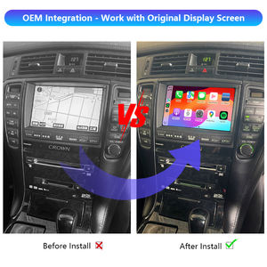 Kit de Interfaz de Módulo Decodificador Inalámbrico Apple CarPlay y Android Auto para Toyota <span class=keywords><strong>Crown</strong></span> GRS180 GRS181 GRS182 Royal Saloon - Product Image 2