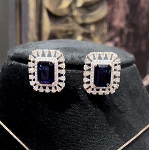 Ensemble de pendentif en diamant naturel 14 carats de luxe avec breloques en diamant, qualité VVS certifiée, or massif 18 carats et or rose pour cadeau femme - Product Image 5