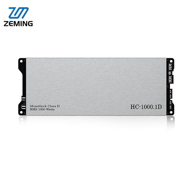 Hot Sale Class D 1 Channel Powerful Car Audio Mono Channel Amplifier Subwoofer Car Amplifier 1000w Vehicle Audio Amplifier