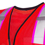 Dernière arrivée Gilet de sécurité sans manches antistatique et imperméable avec couleur unie et motif unique Gilet de construction sécurisé - Product Image 6