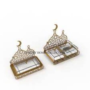 ฐานอะคริลิคโลหะสำหรับตกแต่งแบบพรีเมี่ยมกล่องหวานบรรจุภัณฑ์ของขวัญงานแต่งงานที่ดีที่สุดสำหรับโอกาสพิเศษ - Product Image 1