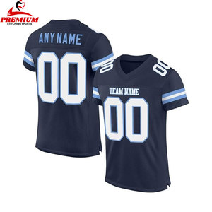 Service OEM Meilleure vente Maillot de football américain T-shirt 100% coton le plus exigeant pour hommes Maillot en maille imprimé coupe ample - Product Image 3