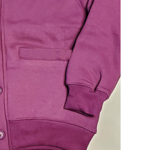 Cárdigan de punto unisex informal antiarrugas con cuello en V estándar y botonadura sencilla, abrigo superior para ropa de trabajo de invierno - Product Image 3