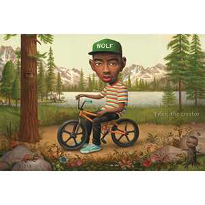 Affiche sur toile Tyler the Creator, motif loup, pour décoration murale - Product Image 3
