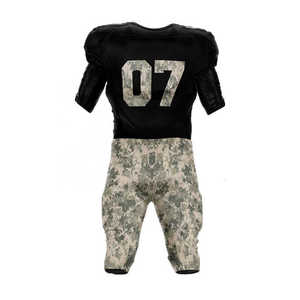 Uniforme de fútbol americano OEM-Diseño profesional con nombre personalizado, número y logotipo del equipo - Product Image 3