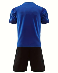 Kit de uniforme de fútbol de corte automatizado, juego de camiseta de fútbol con calcetines para entusiastas del deporte - Product Image 2