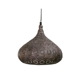 Lámpara colgante de candelabro de Metal moderna personalizable, diseño marroquí de tendencia para decoración del hogar, estilo elegante para Navidad - Product Image 4