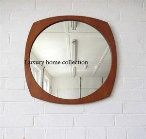 Cadre de miroir en bois fait à la main de qualité supérieure avec un design complexe de style antique pour une décoration murale luxueuse - Product Image 2