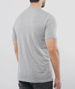 T-shirt homme couleur unie nouveau design en gros mode hommes T-Shirt High Street Wear hommes T-Shirt - Product Image 2