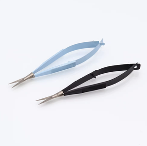 La mejor función superior multifunción A + grado 4Cr13 Acero inoxidable diestros puntas afiladas ceja primavera tijera instrumentos de belleza personalizados - Product Image 2