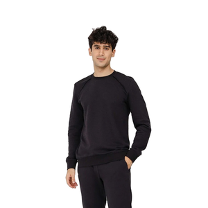 Conjunto Deportivo Informal con Capucha y Logotipo Personalizado para Hombre, 2 Piezas, Grueso, 100% Algodón - Product Image 5