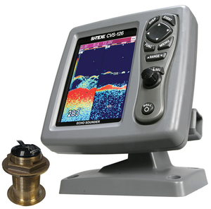 Sonda de pesca de doble frecuencia SI-TEX CVS126 con transductor B6012 y GPS B6012CX en oferta - Product Image 4